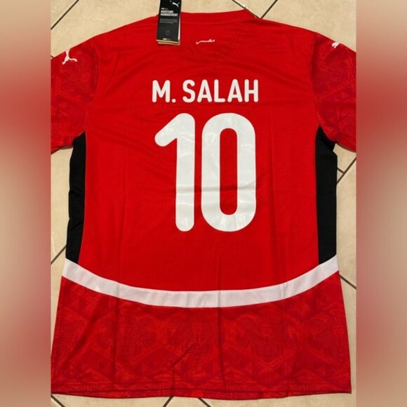 Egypt Egipto Mohamed Salah # 10 Jersey , Unisex - Picture 12 of 16